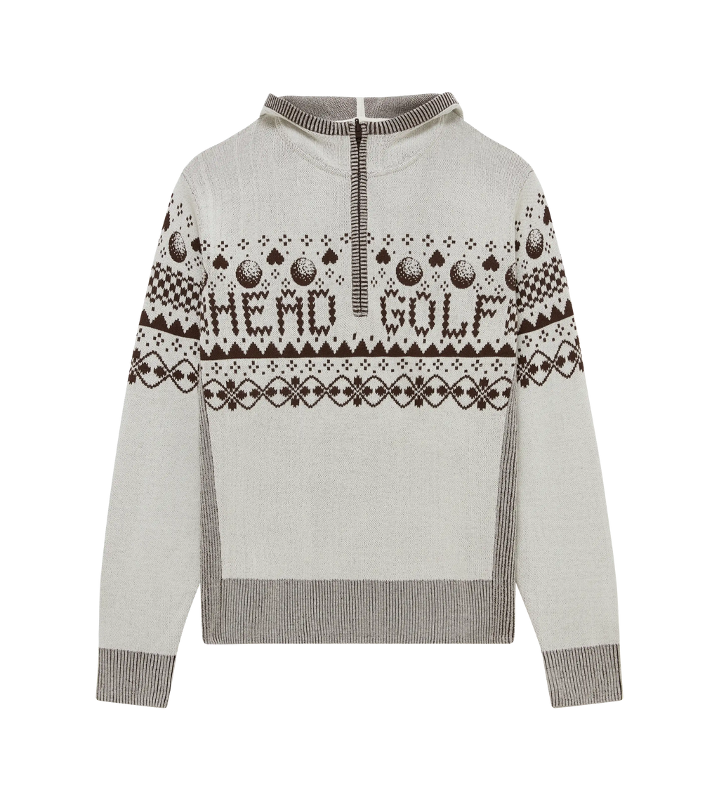 Knit Zip Hoodie