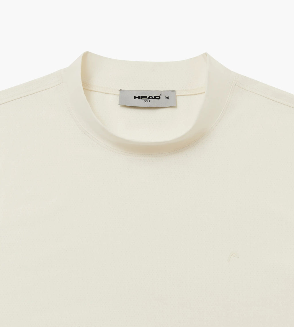Mock Neck Short Sleeve