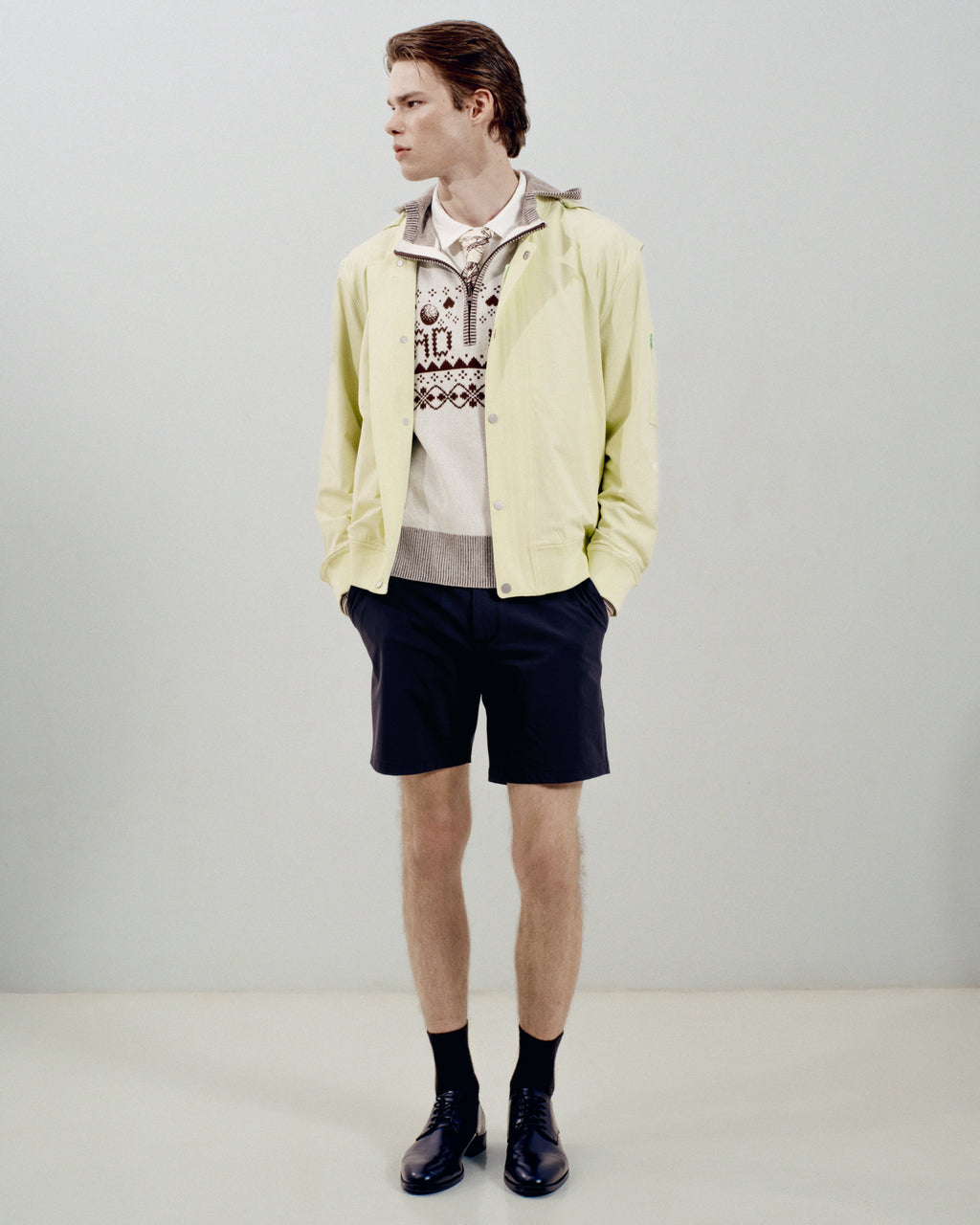 Knit Zip Hoodie